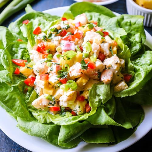 Hawaiian Shrimp Salad