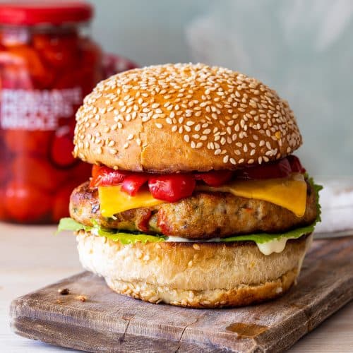 Spicy Chicken Burgers